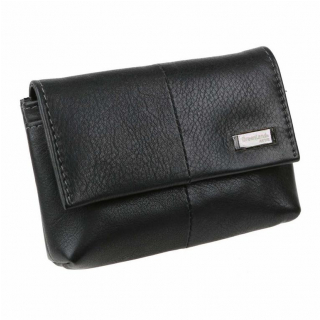 RFID Puzdro-kľúčenka GreenLand, čierna koža