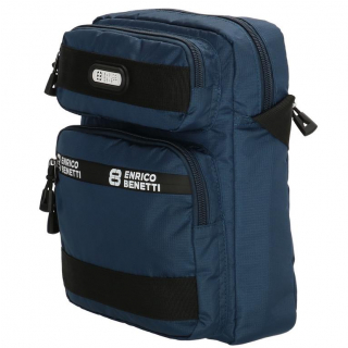 Športová taška na tablet HAMPTON modrý nylon 23x28x6 cm
