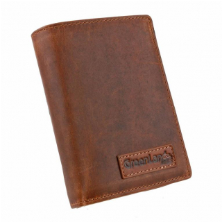 RFID pánska peňaženka z teľacej kože GREENLAND 12 kariet