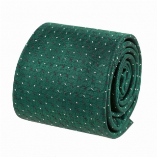 Elegantná kravata ORSI, tmavá zelená