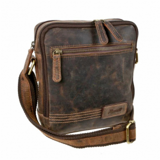 Kožená crossbody taška cez rameno 23x19 cm MERCUCIO 