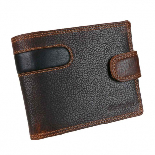 SENDI | Koňaková kožená peňaženka s RFID, pre 8 kariet