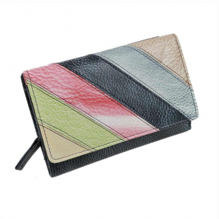 Dámska stredná peňaženka LAGEN SOFT koža charcoal 