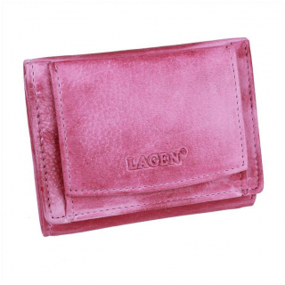 Peňaženka s francúzskym mincovníkom LAGEN® Soft fuchsia
