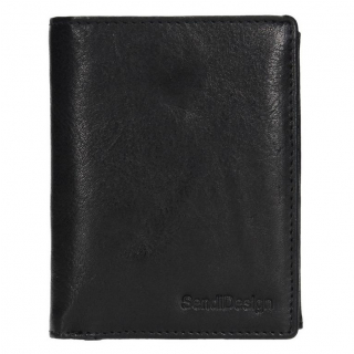 Pánska kožená peňaženka s ochranou kariet SENDI