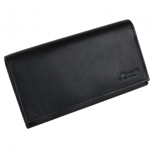 Čašnícka peňaženka z teľacej kože s 2 mincovníkmi MERCUCIO 