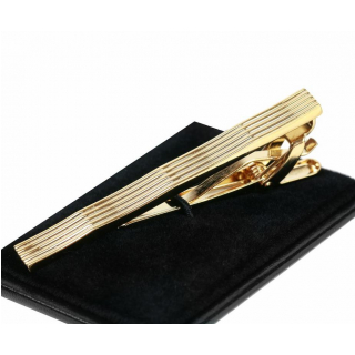 Kravatová spona ORSI zlatá farba 6 cm