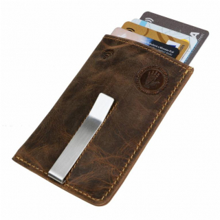 RFID Puzdro na karty s klipom na bankovky GREENBURRY