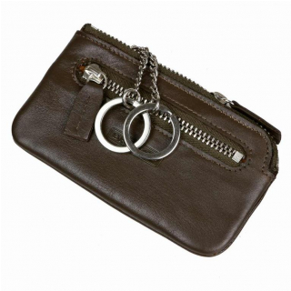 Kľúčenka kožená khaki BRANCO 89105