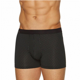 Pánske boxerky FABIO čierne-drobný vzor