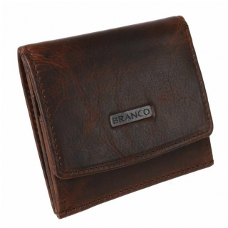 Peňaženka s francúzskym mincovníkom kožená BRANCO 34251-BR
