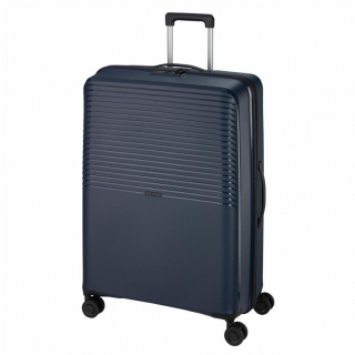 Stredný cestovný kufor D&N s TSA zámkom modrý