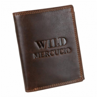 Pánska kožená peňaženka s vnútorným zapínaním MERCUCIO