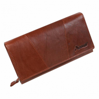 Dámska koňaková peňaženka z teľacej kože MERCUCIO 11 kariet