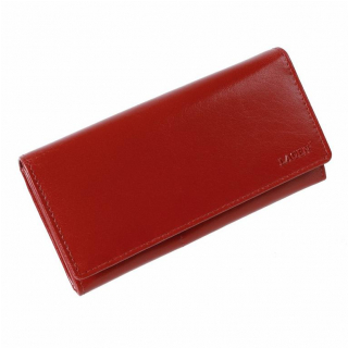 Elegantná červená kožená peňaženka LAGEN V-102