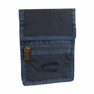 Cestovná peňaženka na krk CAMEL ACTIVE textilná modrá