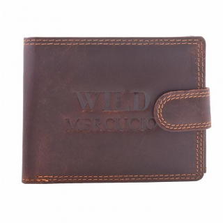 Kožená peňaženka-dokladovka pre 8 kariet MERCUCIO