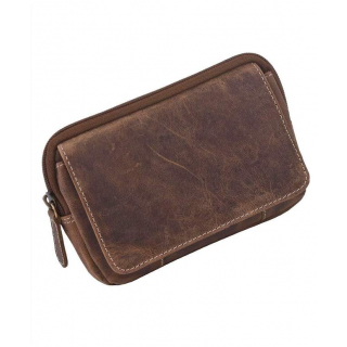 Puzdro na opasok na mobil MERCUCIO brúsená koža, 11x17x3,5 cm 
