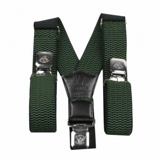 Traky športové unisex š. 4 cm zelená olivová
