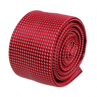Pánska kravata ORSI 6 cm červená 