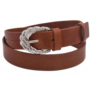 Dámsky kožený opasok š 2,8 cm MERCUCIO koňak