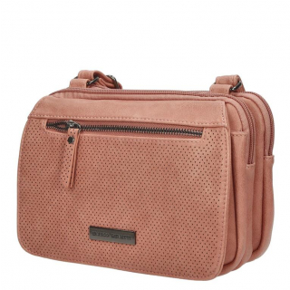 Dámska kabelka soft koženka E. BENETTI misty rose