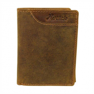 Kožená peňaženka s vnútornou prackou MERCUCIO koža camel