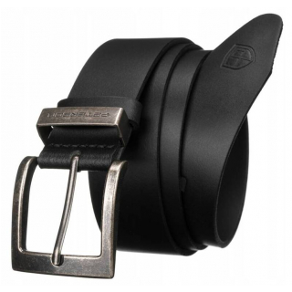 Športovo-elegantný opasok PETERSON z pevnej kože 120 cm