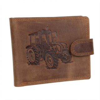 Pánska peňaženka z brúsenej kože, vonkajšia vnútorná pracka