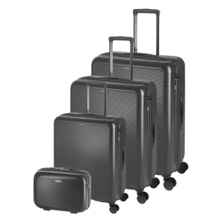 Cestovné kufre s TSA zámkom, ABS plast, sada 4-dielna