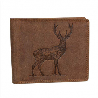 Pánska peňaženka-dokladovka, motív JELEŇ