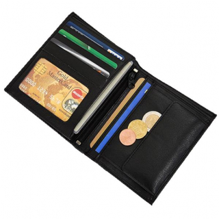 Pánska skladacia peňaženka BRANCO nappa koža 11 x 13 cm