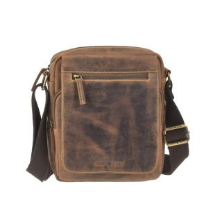 Taška na rameno GreenBurry s poklopom 21 x 25 cm (A5)