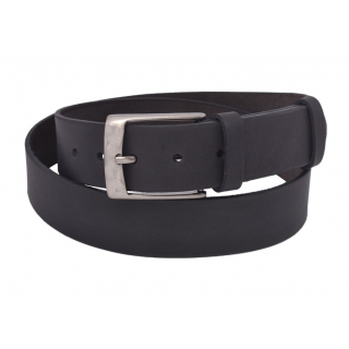 Džínsový opasok MERCUCIO čierny matný 3,8 cm