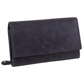 Dámska dlhá peňaženka MERCUCIO modrá 