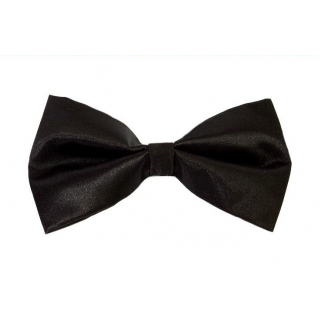 Motýlik čierny saténový MO-1001