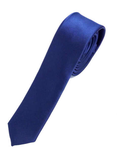 Modrá parížska slim kravata 4001-14 - All4Men.sk