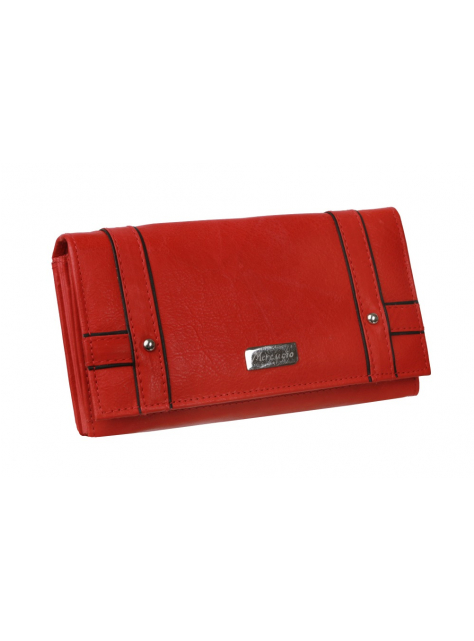 Dámska červená kožená peňaženka MERCUCIO 2311794 - All4Men.sk