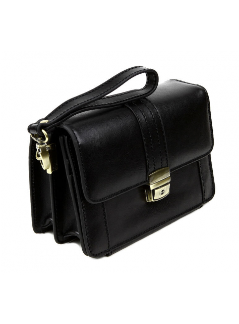 Pánska príručná taška s organizérom čierna 23101 - All4Men.sk