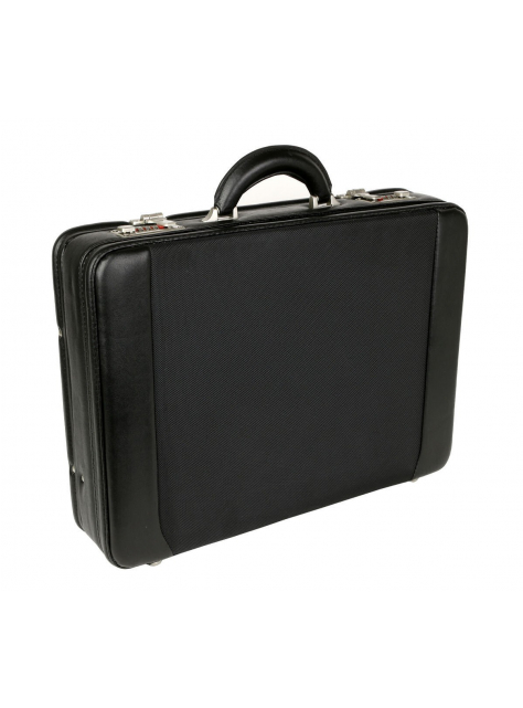 Diplomatický kufrík nylonový 2622 čierny - All4Men.sk