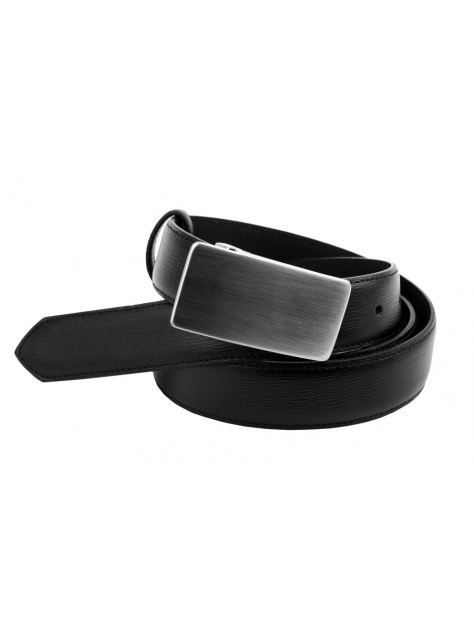 Pánsky oblekový opasok čierny REHOFF 3 cm - All4Men.sk