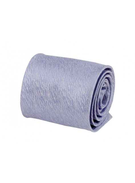 Fialkovo-modrá kravata so strieborným vzorom - All4Men.sk