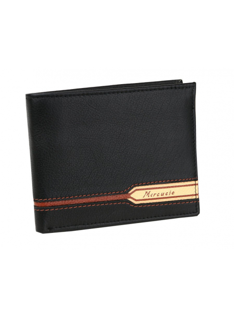 Peňaženka kožená MERCUCIO 2511447 BLK/COG - All4Men.sk