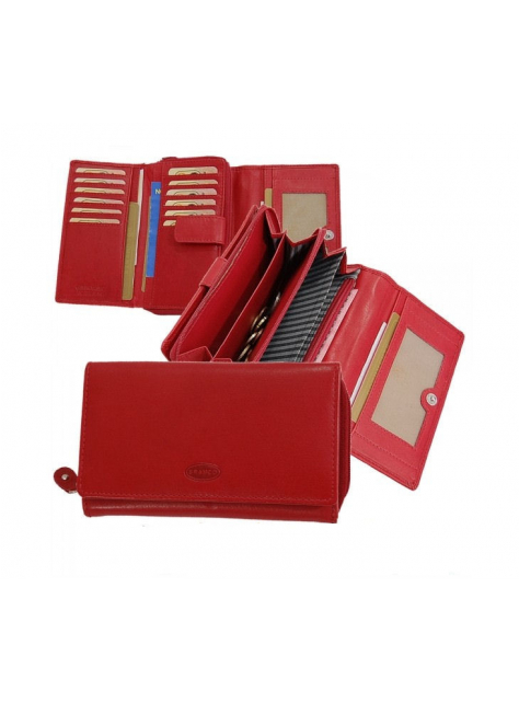 BRANCO | Červená viacdielna super peňaženka pre 12 kariet - All4Men.sk
