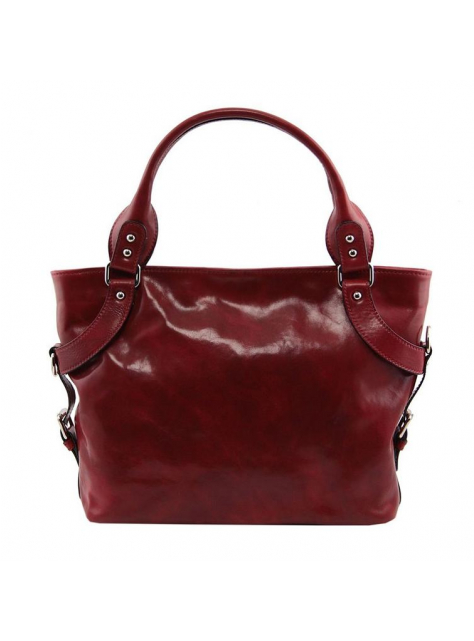 Dámska kožená taška ILENIA| Tuscany Leather (rosso) - All4Men.sk