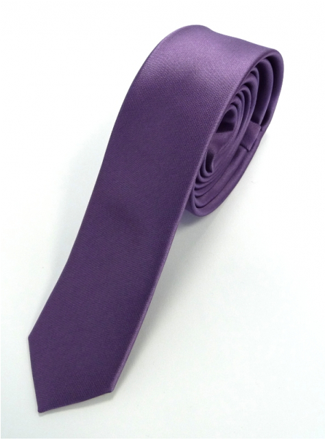 Fialová slim kravata 4001-17 - All4Men.sk