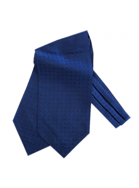 Hodvábny kravatový šál parížska modrá - All4Men.sk