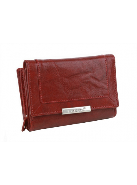 Dámska červeno-bordová peňaženka LAGEN 1496 - All4Men.sk