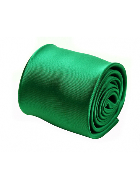 Zelená jednofarebná kravata (7 cm) - All4Men.sk