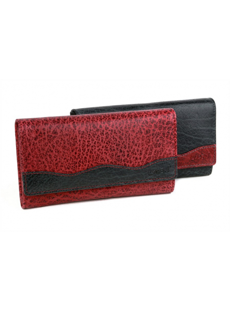 Dámska listová peňaženka LAGEN 4013 červená/čierna - All4Men.sk